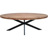 Ovaler Esstisch Mangoholz 210cm